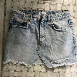 Zara Denim Mini Skirt